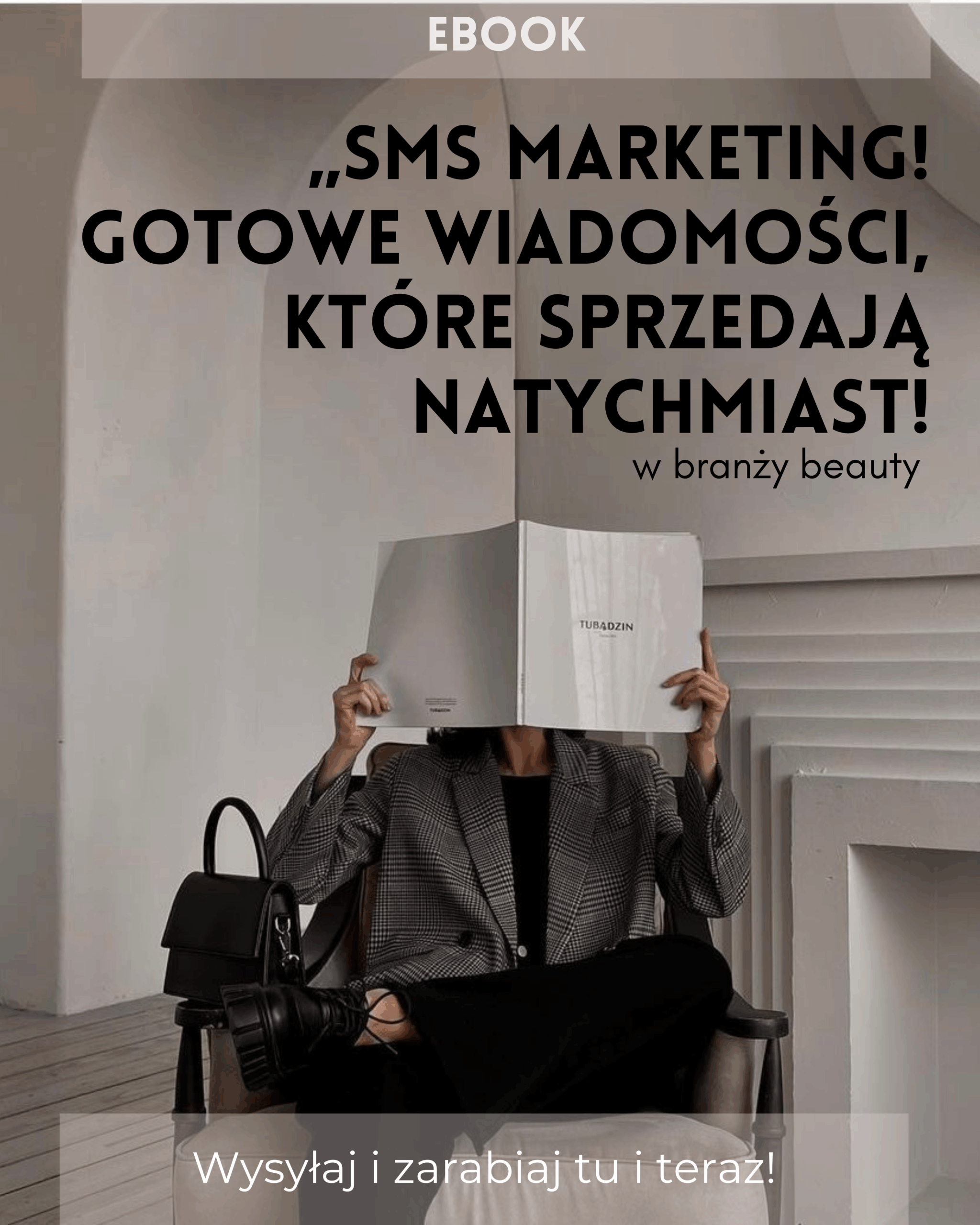 Ebook: SMS marketing w branży beauty! Gotowe wiadomości, które sprzedają natychmiast!
