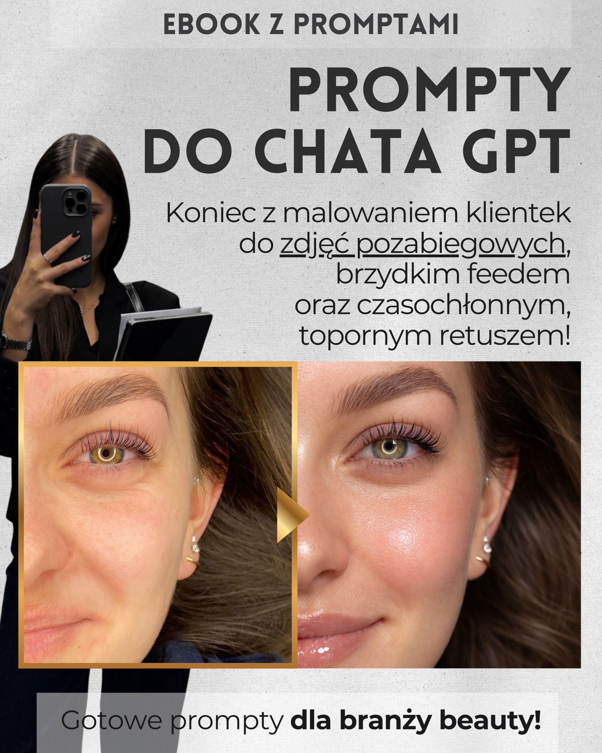E-book z promptami: Gotowe prompty do chata GPT dla branży beauty!