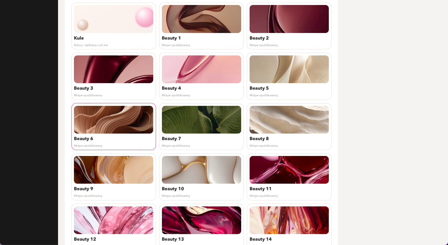 BEAUTY JOY™ — Tak wygląda panel salonu